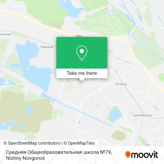 Средняя Общеобразовательная школа №79 map