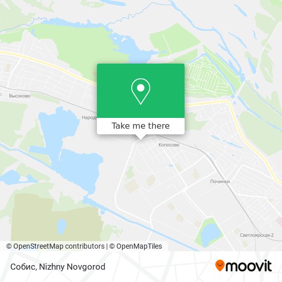 Собис map