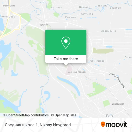 Средняя школа 1 map