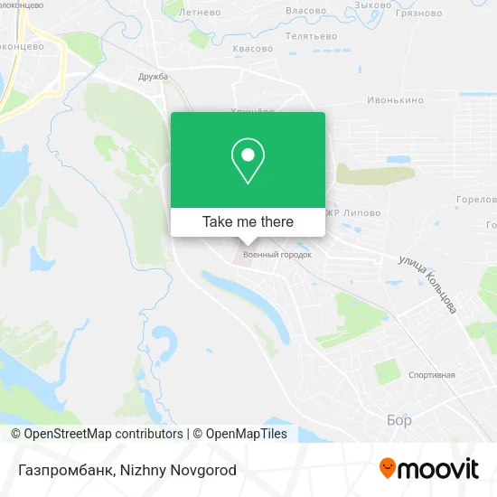 Газпромбанк map