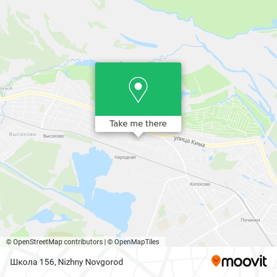 Школа 156 map