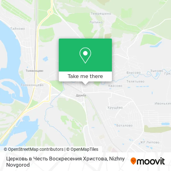 Церковь в Честь Воскресения Христова map