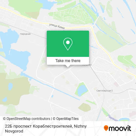 22Б проспект Кораблестроителей map