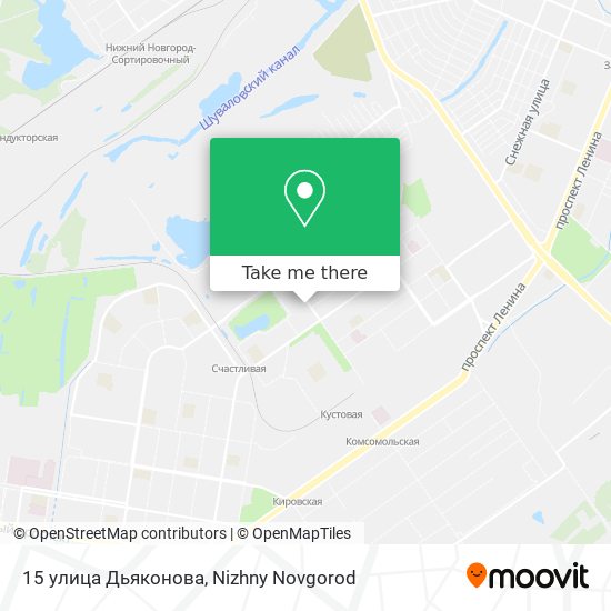 15 улица Дьяконова map