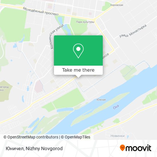 Юничел map