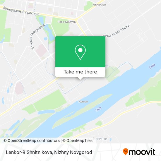 Lenkor-9 Shnitnikova map