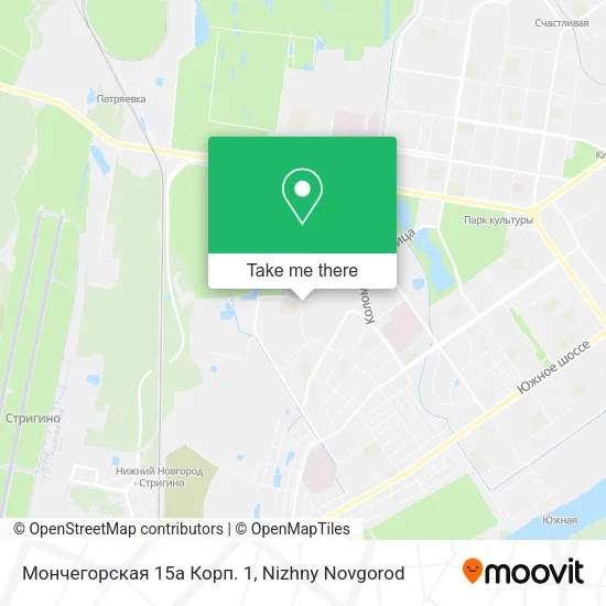 Мончегорская 15а Корп. 1 map