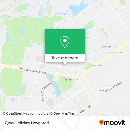 Дюсш map
