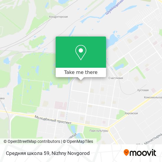 Средняя школа 59 map