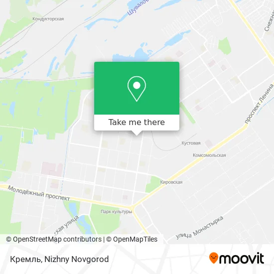 Кремль map