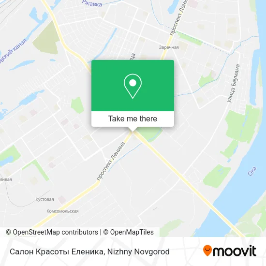 Салон Красоты Еленика map