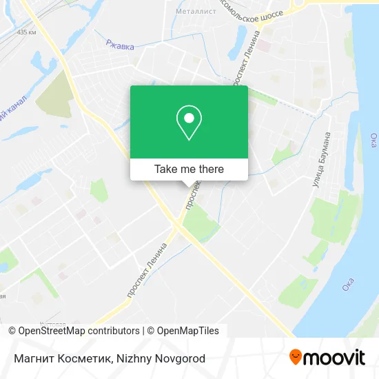 Магнит Косметик map