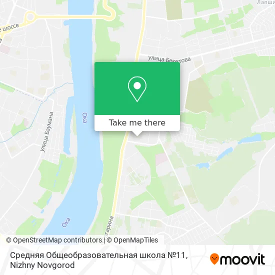 Средняя Общеобразовательная школа №11 map