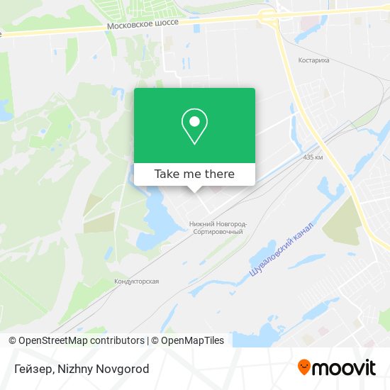 Гейзер map