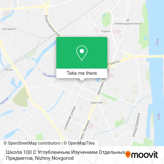 Школа 100 С Углубленным Изучением Отдельных Предметов map