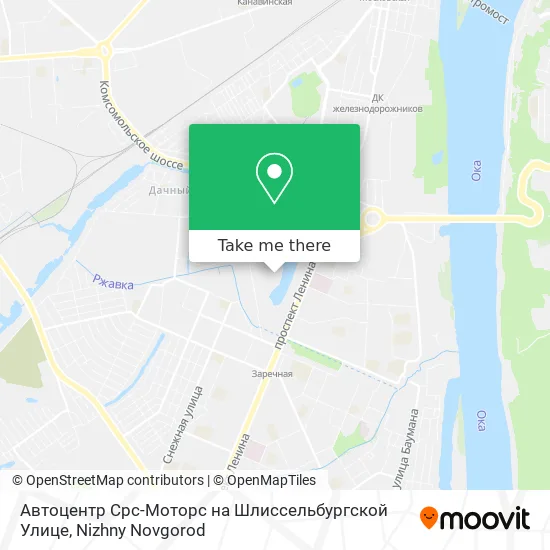 Автоцентр Срс-Моторс на Шлиссельбургской Улице map