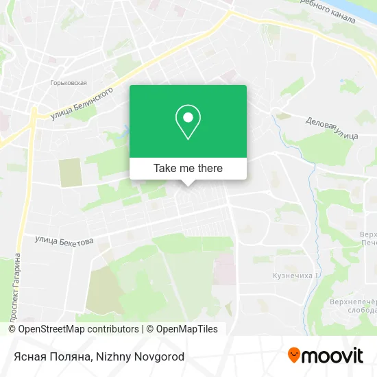 Ясная Поляна map