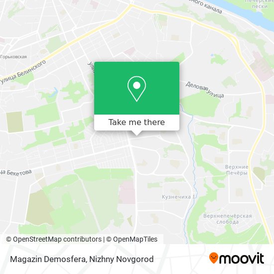 Magazin Demosfera map