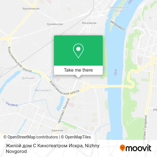 Жилой дом С Кинотеатром Искра map