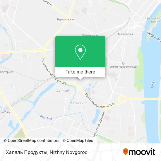 Халяль Продукты map