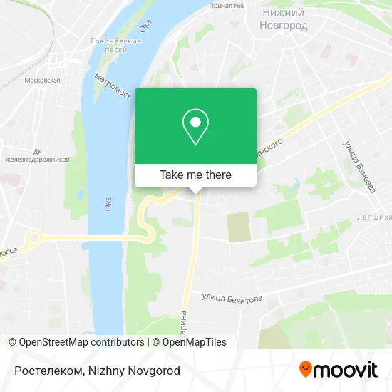 Ростелеком map