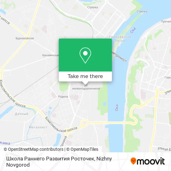 Школа Раннего Развития Росточек map
