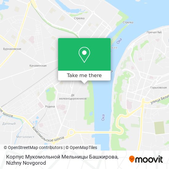 Корпус Мукомольной Мельницы Башкирова map