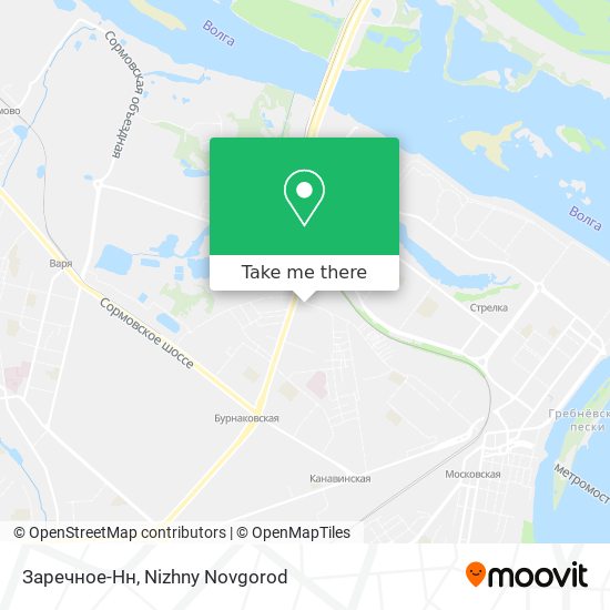 Заречное-Нн map
