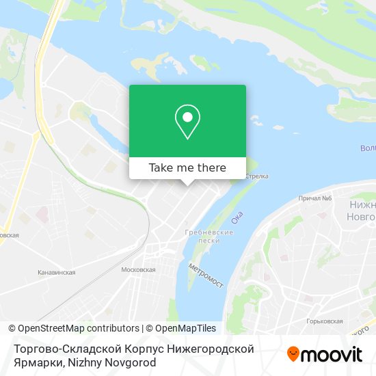 Торгово-Складской Корпус Нижегородской Ярмарки map