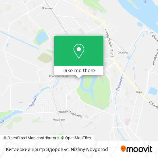 Китайский центр Здоровья map
