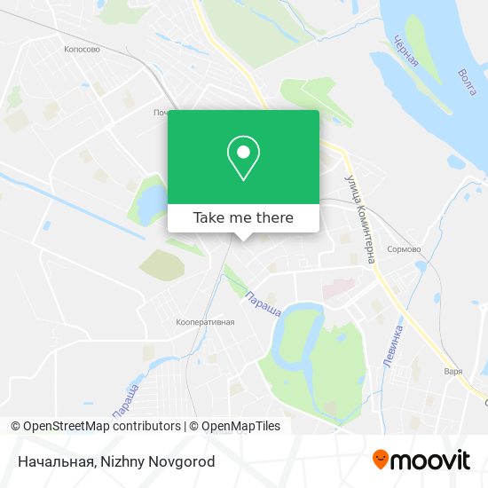 Начальная map
