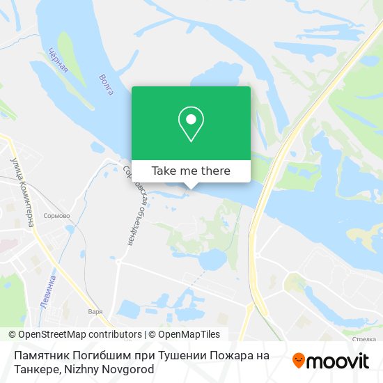 Памятник Погибшим при Тушении Пожара на Танкере map