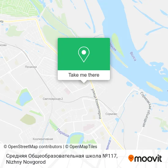 Средняя Общеобразовательная школа №117 map