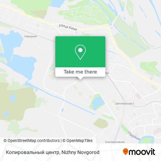 Копировальный центр map