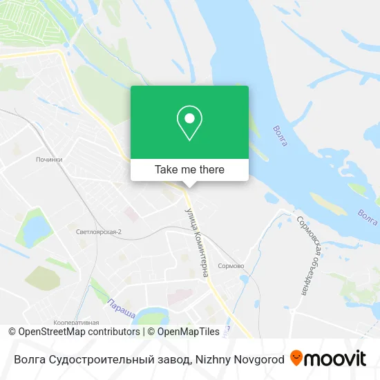 Волга Судостроительный завод map
