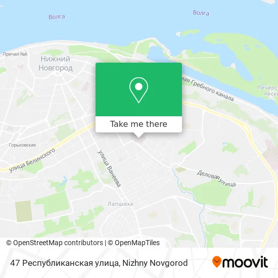 47 Республиканская улица map