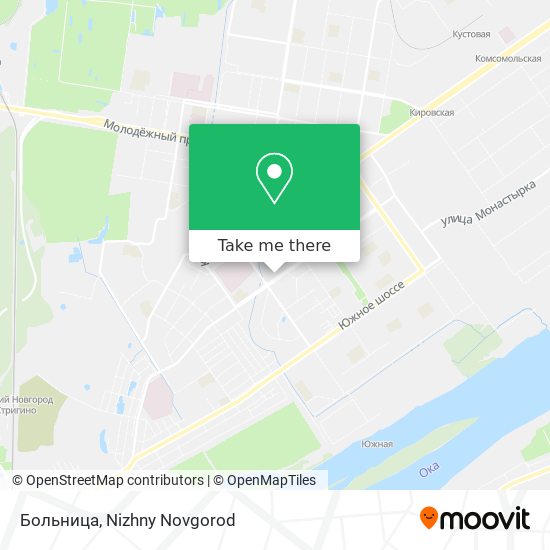 Больница map