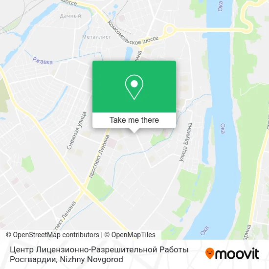 Центр Лицензионно-Разрешительной Работы Росгвардии map
