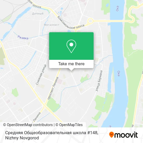 Средняя Общеобразовательная школа #148 map