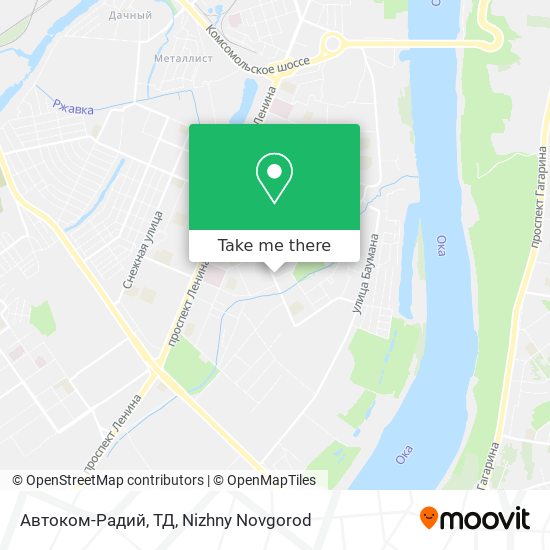 Автоком-Радий, ТД map
