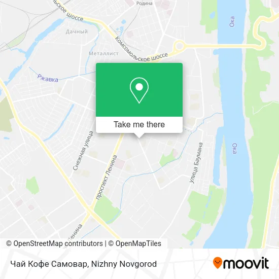 Чай Кофе Самовар map