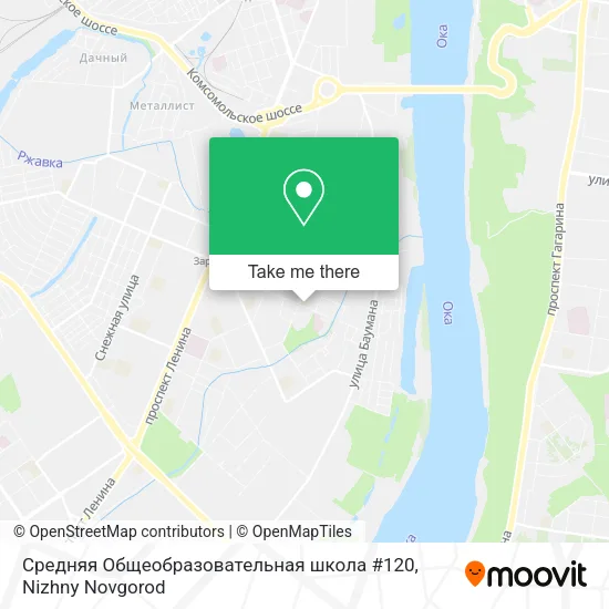 Средняя Общеобразовательная школа #120 map