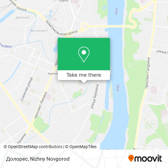 Долорес map