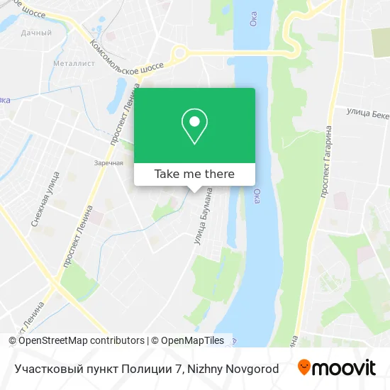 Участковый пункт Полиции 7 map
