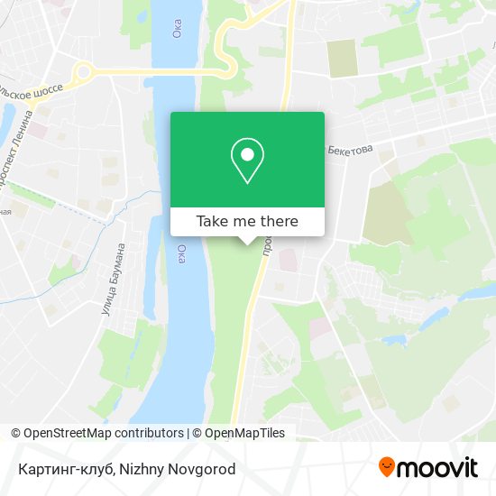 Картинг-клуб map