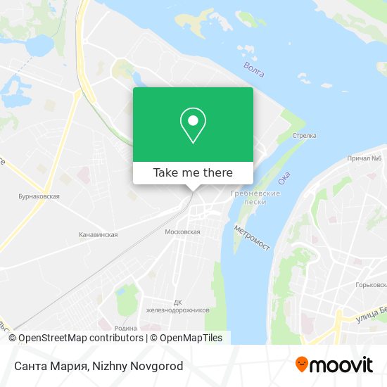 Санта Мария map
