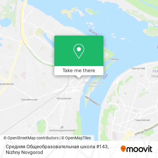 Средняя Общеобразовательная школа #143 map