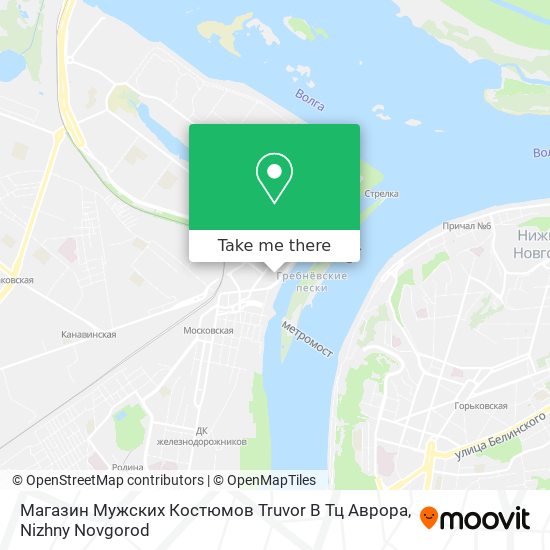 Магазин Мужских Костюмов Truvor В Тц Аврора map