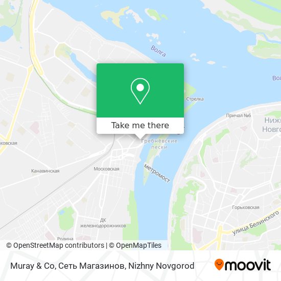 Muray & Co, Сеть Магазинов map