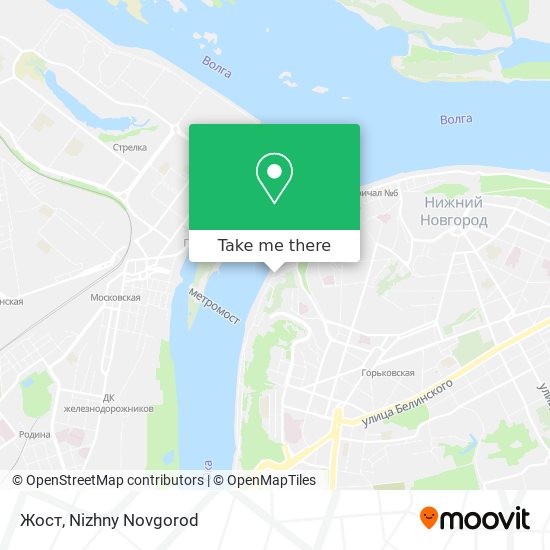 Жост map